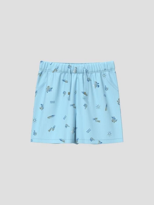 Foto van product Uniseks shorts van katoenen ribstof s.Oliver