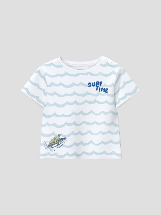 Foto van product Uniseks T-shirt met all-over print s.Oliver