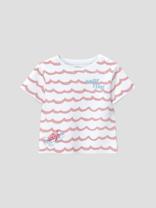 Foto van product Uniseks T-shirt met all-over print s.Oliver
