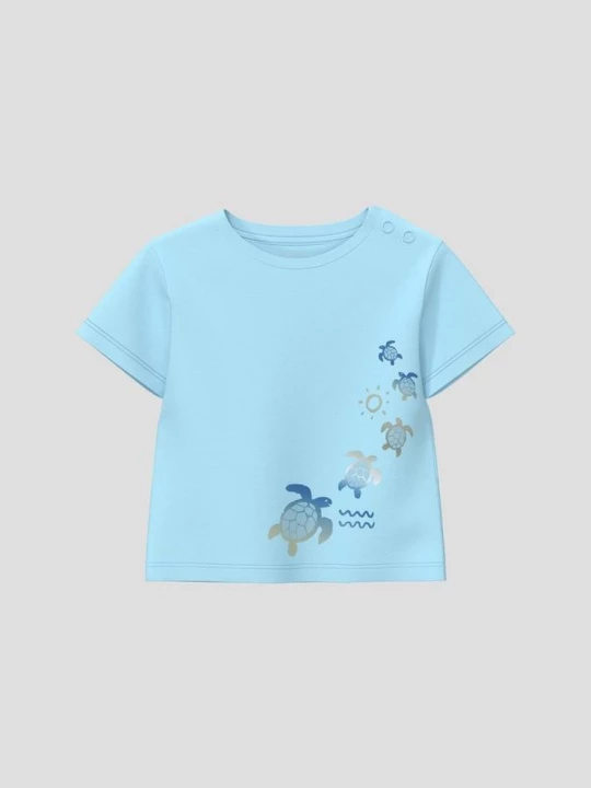 Foto van product Uniseks T-shirt met print op de voorkant s.Oliver