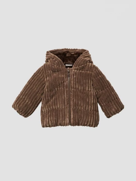 Foto van product Unisex corduroy jas met een knusse binnenkant s.Oliver bruin