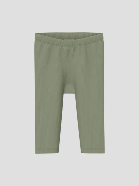 Foto van product Unisex geribde legging s.Oliver olijfgroen