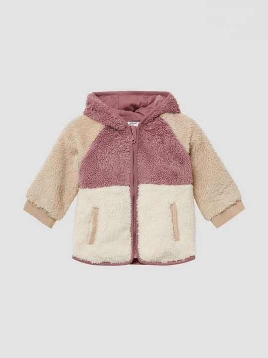 Foto van product Unisex jas van teddy-pluche met jersey voering s.Oliver