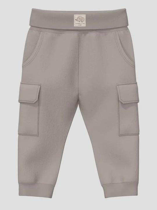Foto van product Unisex joggingbroek met elastische tailleband en cargozakken s.Oliver grijs