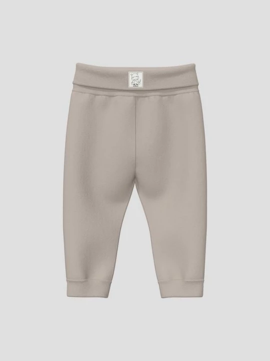 Foto van product Unisex joggingbroek met omgeslagen tailleband s.Oliver bruin