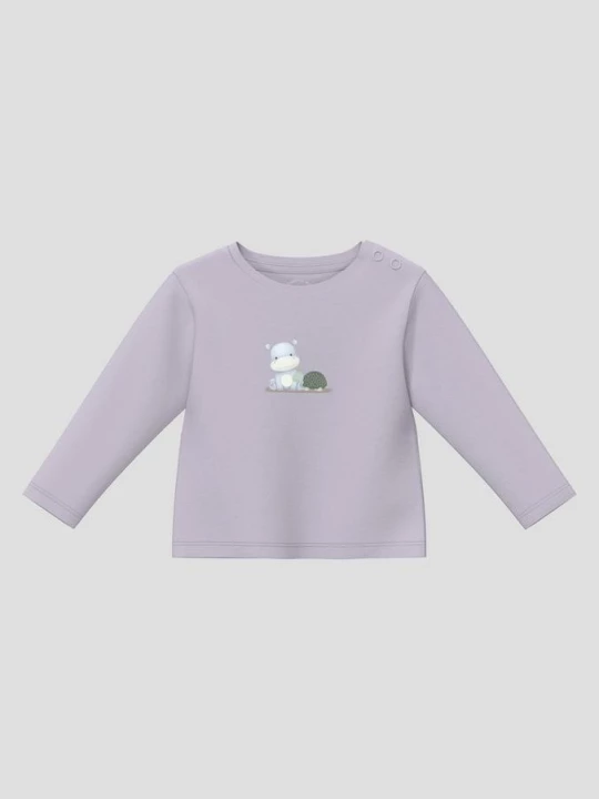 Foto van product Unisex longsleeve met artwork s.Oliver