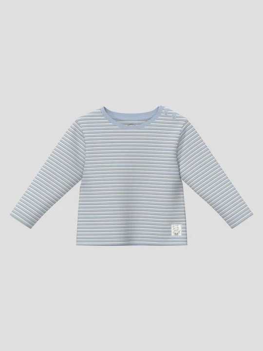 Foto van product Unisex longsleeve met geribde structuur s.Oliver