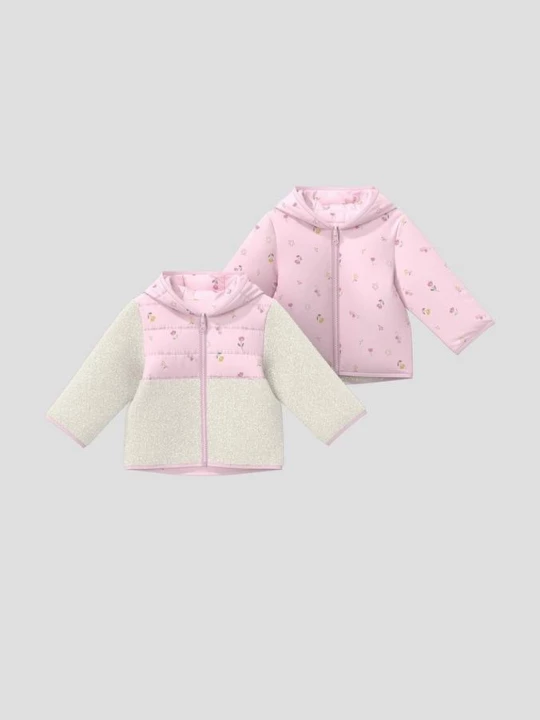 Foto van product Unisex omkeerbaar jack met teddy pluche s.Oliver