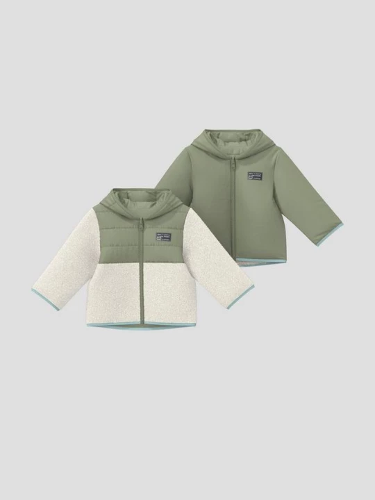 Foto van product Unisex omkeerbaar jack met teddy pluche s.Oliver