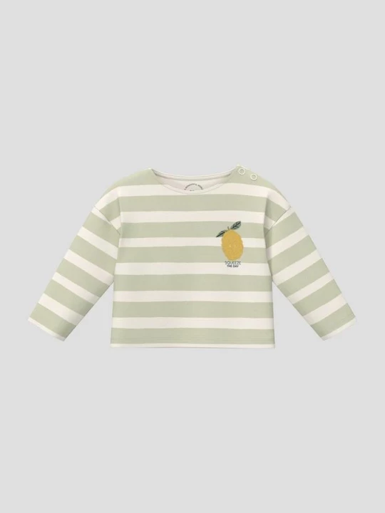 Foto van product Unisex shirt met lange mouwen en all-over print in een relaxte pasvorm s.Oliver