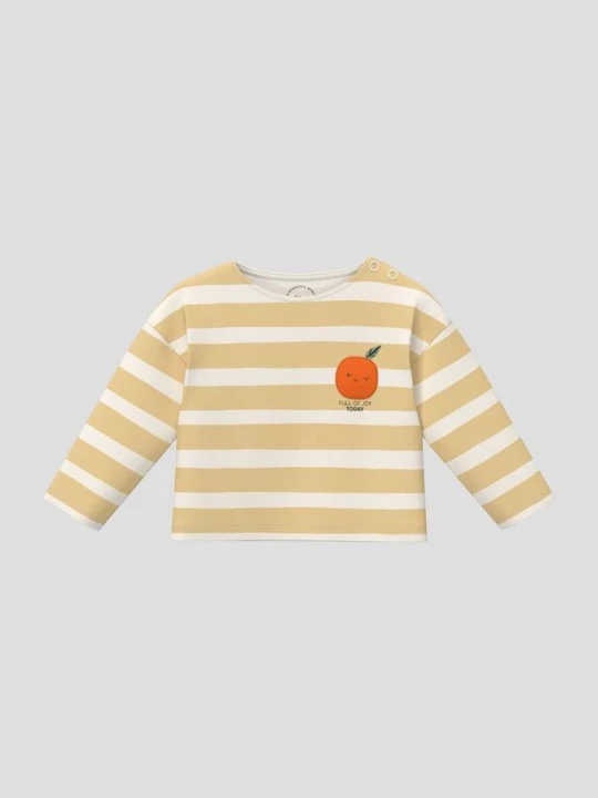 Foto van product Unisex shirt met lange mouwen en all-over print in een relaxte pasvorm s.Oliver