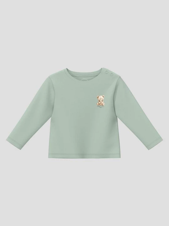 Foto van product Unisex-shirt met lange mouwen en beertjesprint s.Oliver