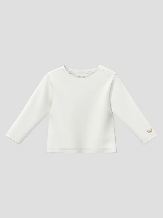 Foto van product Unisex-shirt met lange mouwen en beertjesprint s.Oliver crème