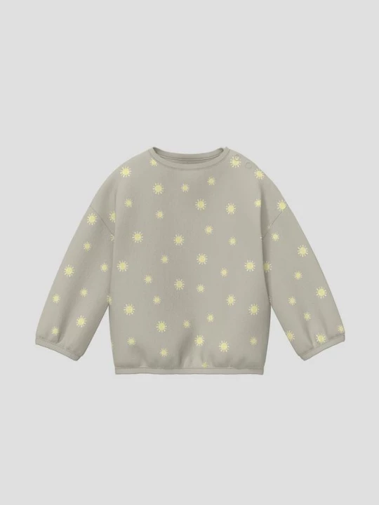 Foto van product Unisex sweatshirt in een losse pasvorm s.Oliver olijfgroen