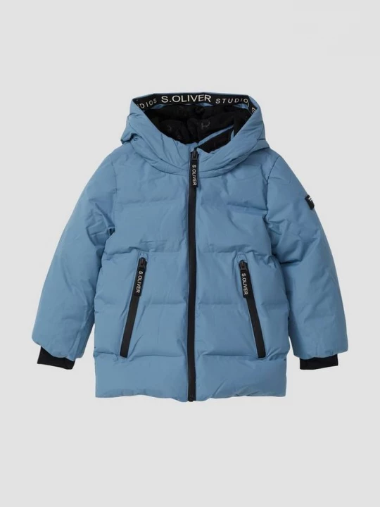 Foto van product Unisex winterjas met sportieve details s.Oliver blauw