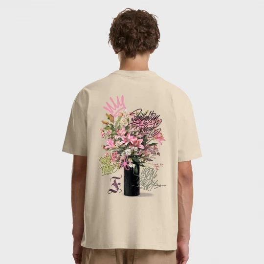Foto van product Urban Bloom Oversize Tee Mister Tee beżowy