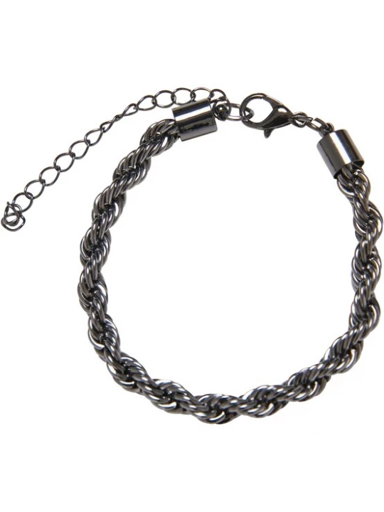 Foto van product Urban Classics Armband 'Charon' antraciet / gemengde kleuren