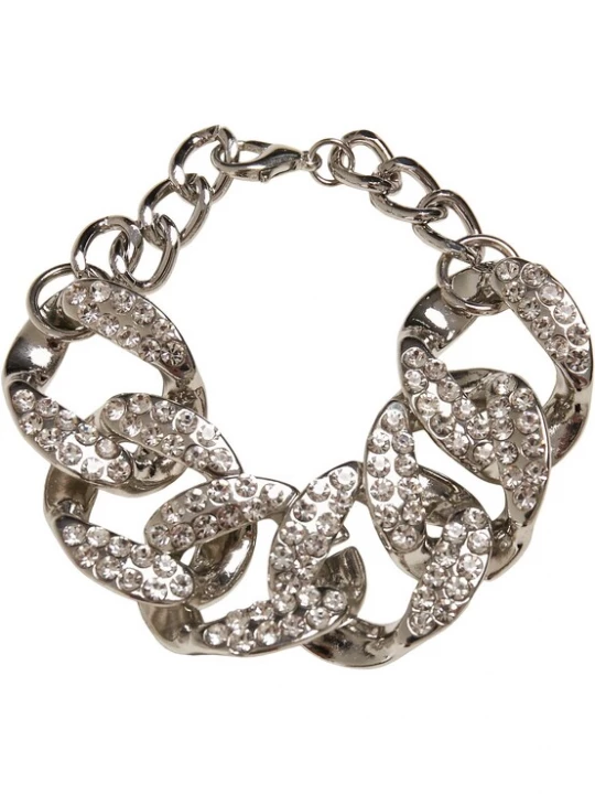 Foto van product Urban Classics Armband zilver / transparant