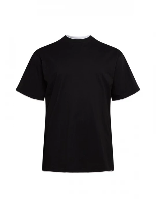 Foto van product Urban Classics Big & Tall Shirt zwart / wit