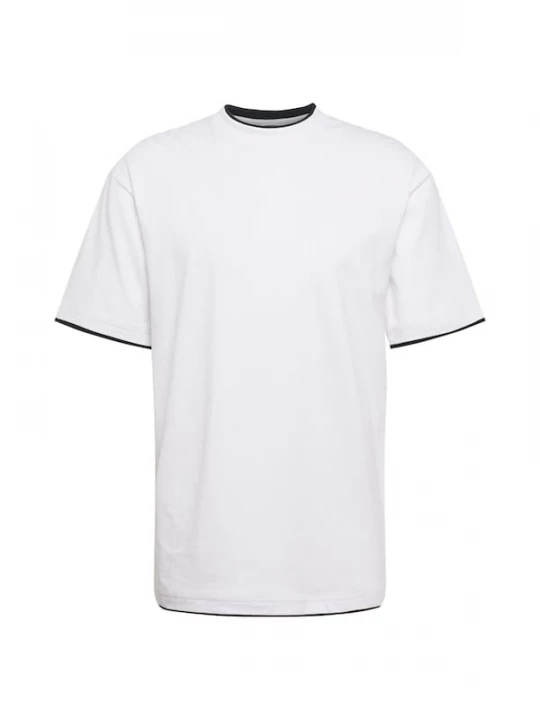 Foto van product Urban Classics Big & Tall Shirt zwart / wit
