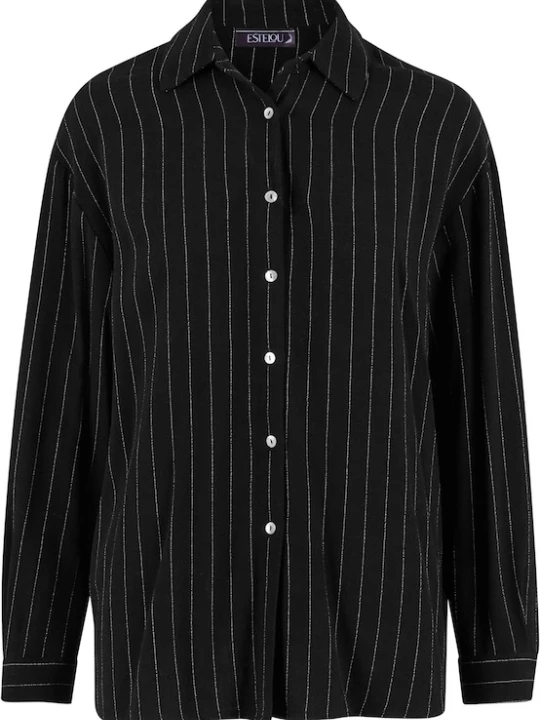 Foto van product Urban Classics Blouse zwart / wit