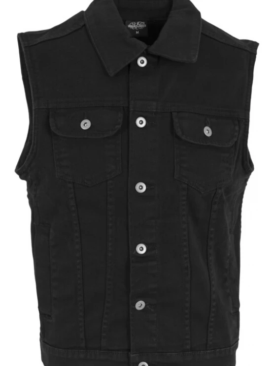 Foto van product Urban Classics Bodywarmer black denim
