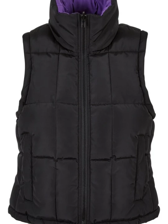 Foto van product Urban Classics Bodywarmer donkerlila / zwart