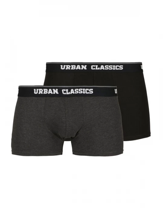 Foto van product Urban Classics Boxershorts grafiet / zwart / wit