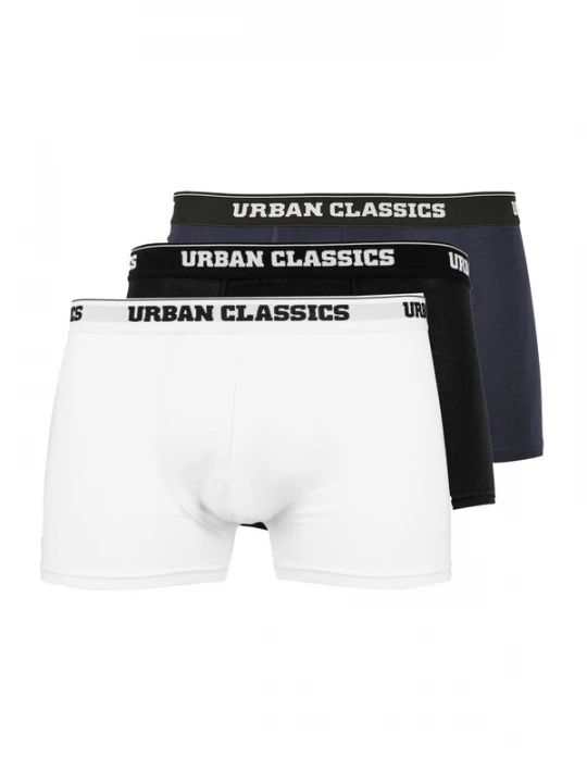Foto van product Urban Classics Boxershorts navy / zwart / wit