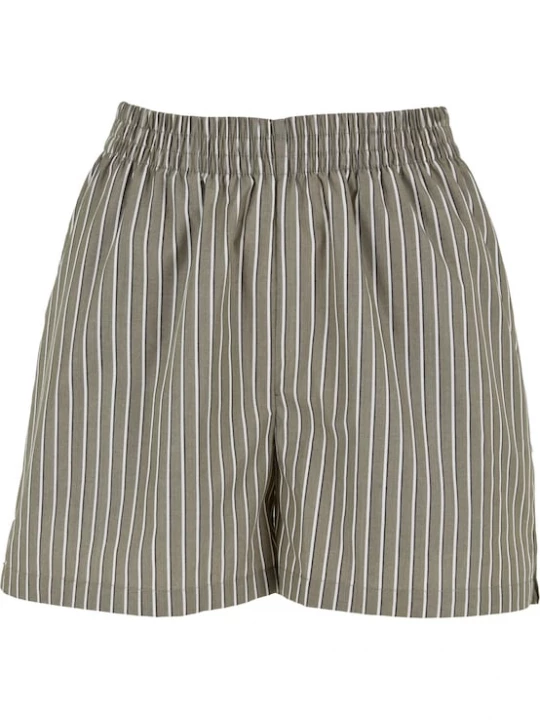 Foto van product Urban Classics Broek olijfgroen / wit