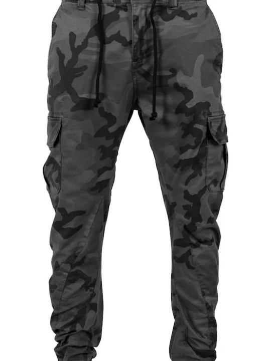 Foto van product Urban Classics Cargobroek ' Camo Cargo Jogging Pants ' grijs