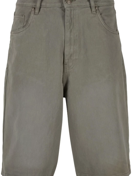 Foto van product Urban Classics Broek ' 90's Heavy Denim Shorts ' olijfgroen