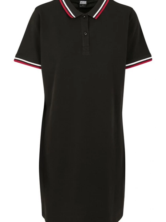 Foto van product Urban Classics Jurk rood / zwart / wit