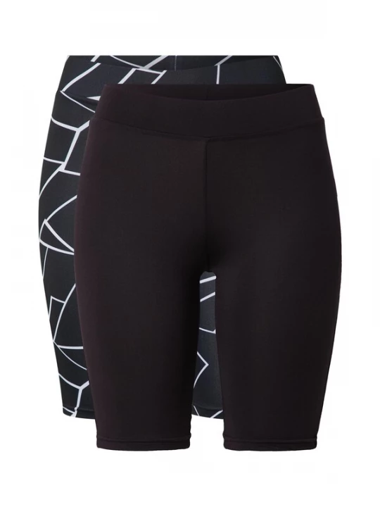 Foto van product Urban Classics Leggings antraciet / zwart / wit