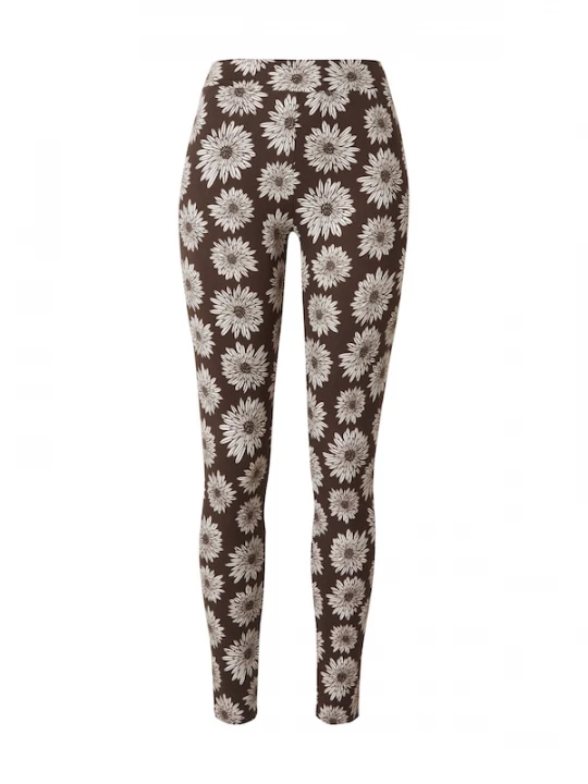 Foto van product Urban Classics Leggings donkerbruin / wit