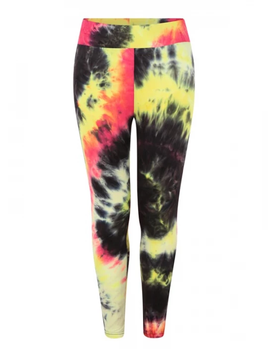 Foto van product Urban Classics Leggings geel / pink / zwart / wit