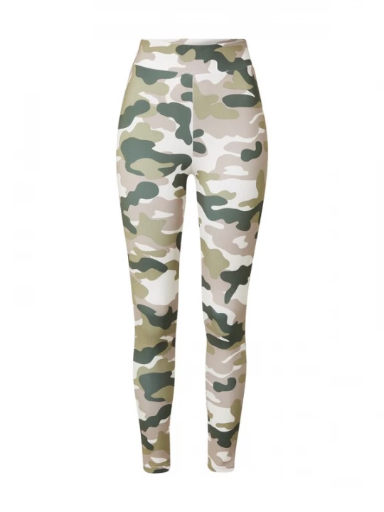 Foto van product Urban Classics Leggings nude / olijfgroen / donkergroen / wit