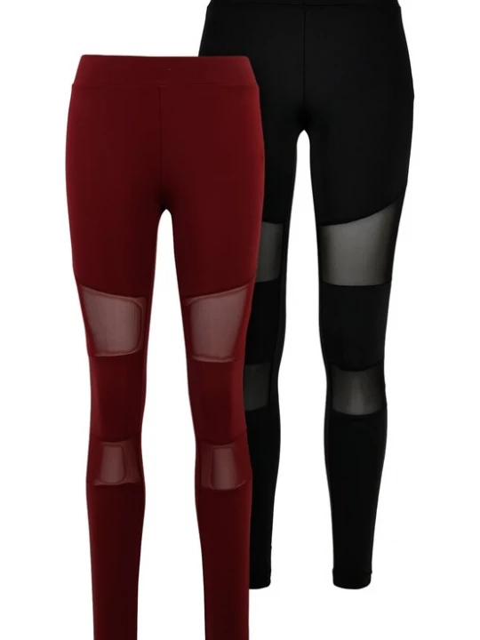 Foto van product Urban Classics Leggings robijnrood / zwart
