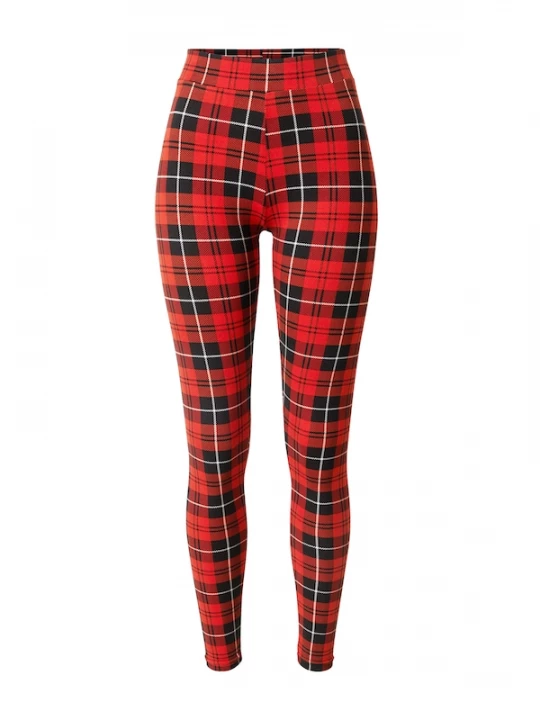 Foto van product Urban Classics Leggings rood / zwart / wit