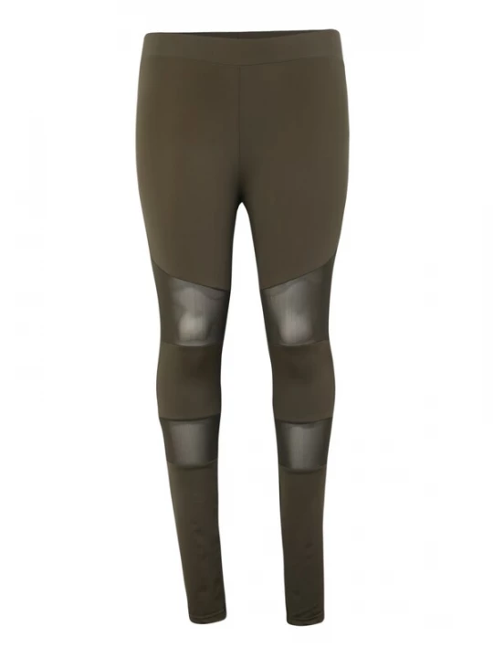 Foto van product Urban Classics Leggings 'Tech Mech' olijfgroen