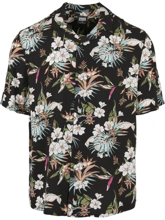 Foto van product Urban Classics Overhemd gemengde kleuren / zwart