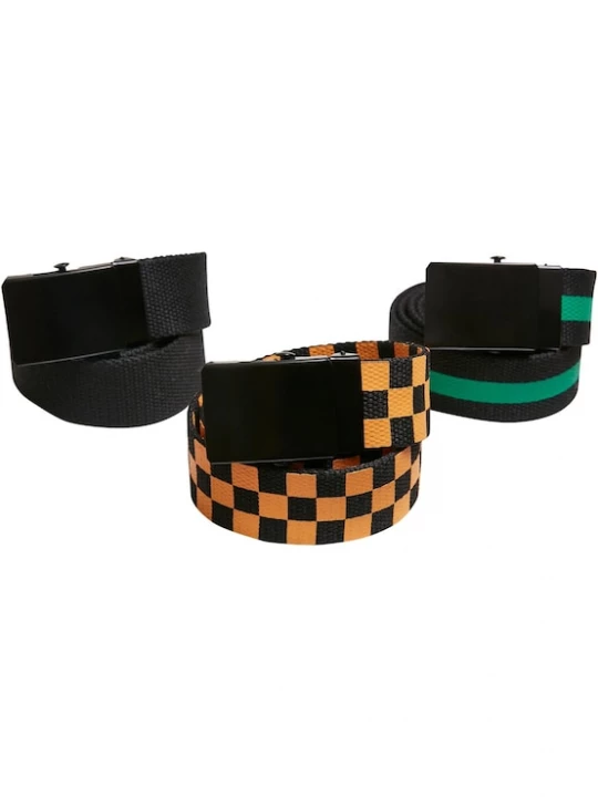 Foto van product Urban Classics Riem ' Belts Trio Kids ' gemengde kleuren