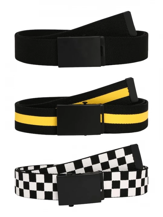 Foto van product Urban Classics Riem geel / zwart / wit