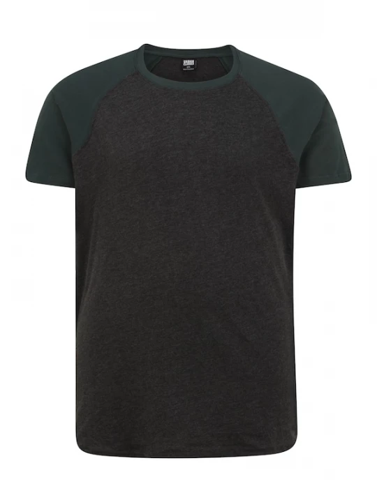 Foto van product Urban Classics Shirt antraciet / petrol