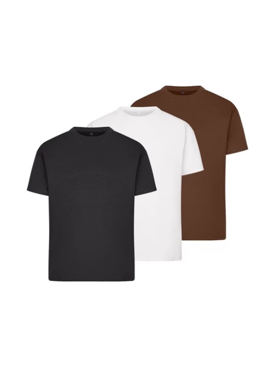 Foto van product Urban Classics Shirt bruin / zwart / wit