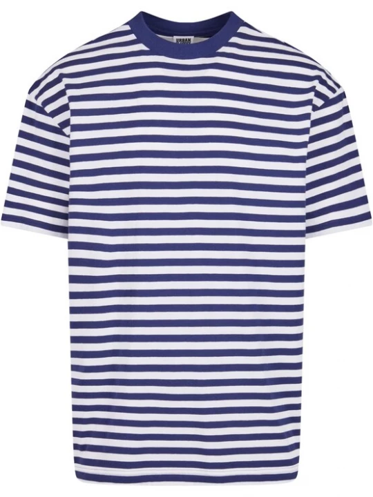 Foto van product Urban Classics Shirt donkerblauw / wit