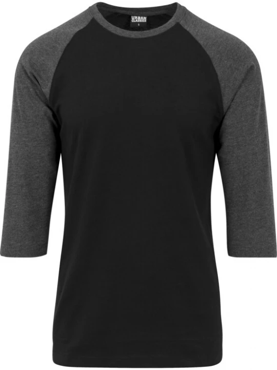 Foto van product Urban Classics Shirt donkergrijs / zwart