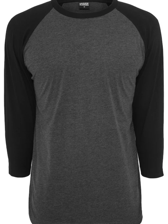 Foto van product Urban Classics Shirt donkergrijs / zwart