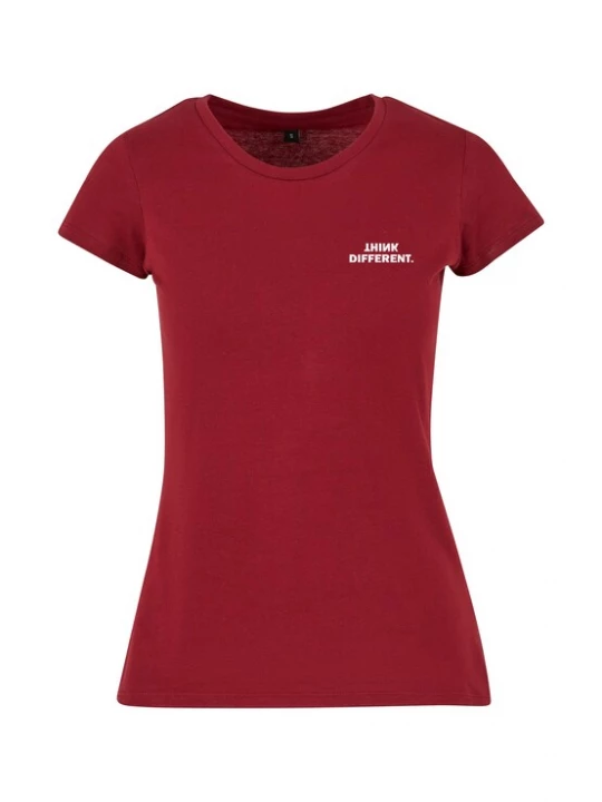 Foto van product Urban Classics Shirt donkerrood / wit