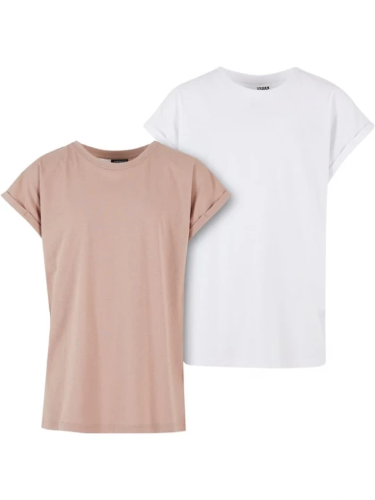 Foto van product Urban Classics Shirt 'Extended' beige / wit
